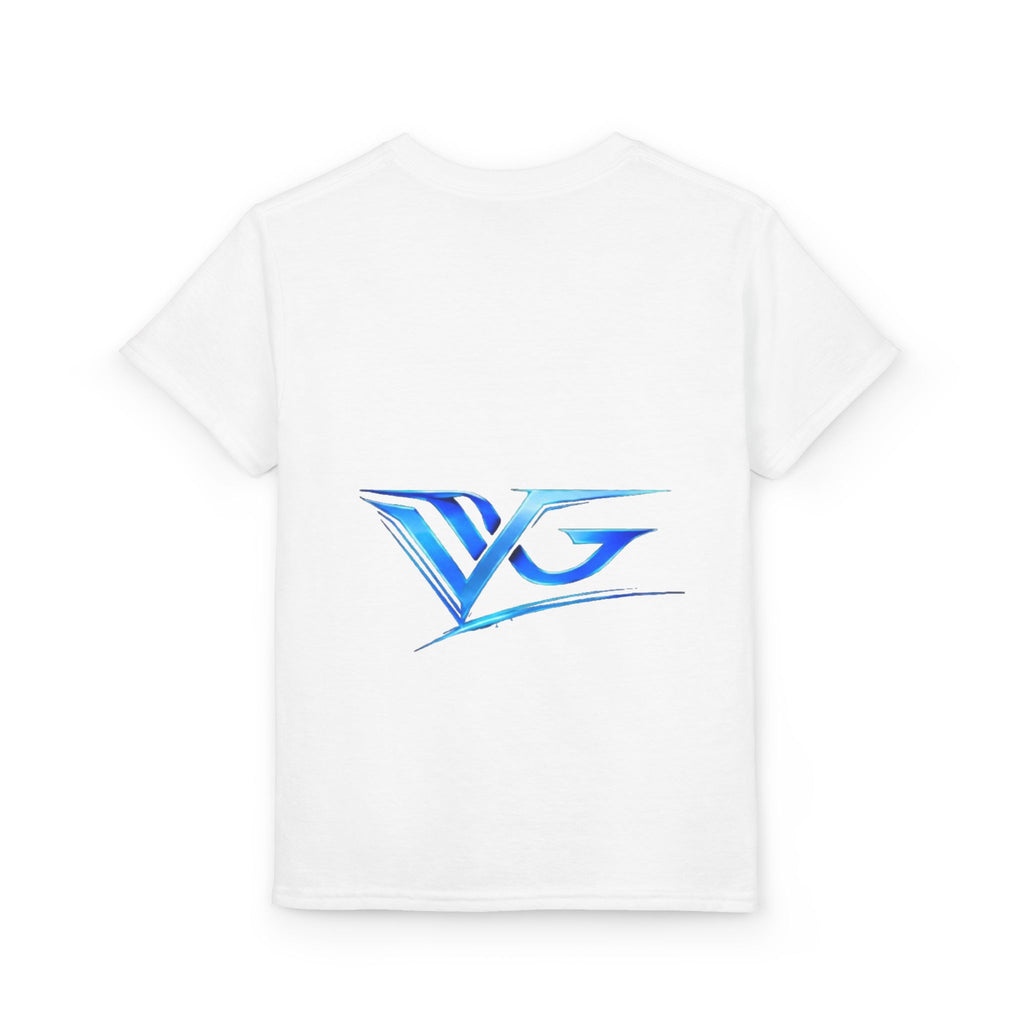 Youth T-Shirt — Blue VG Logo Graphic Performance Tee