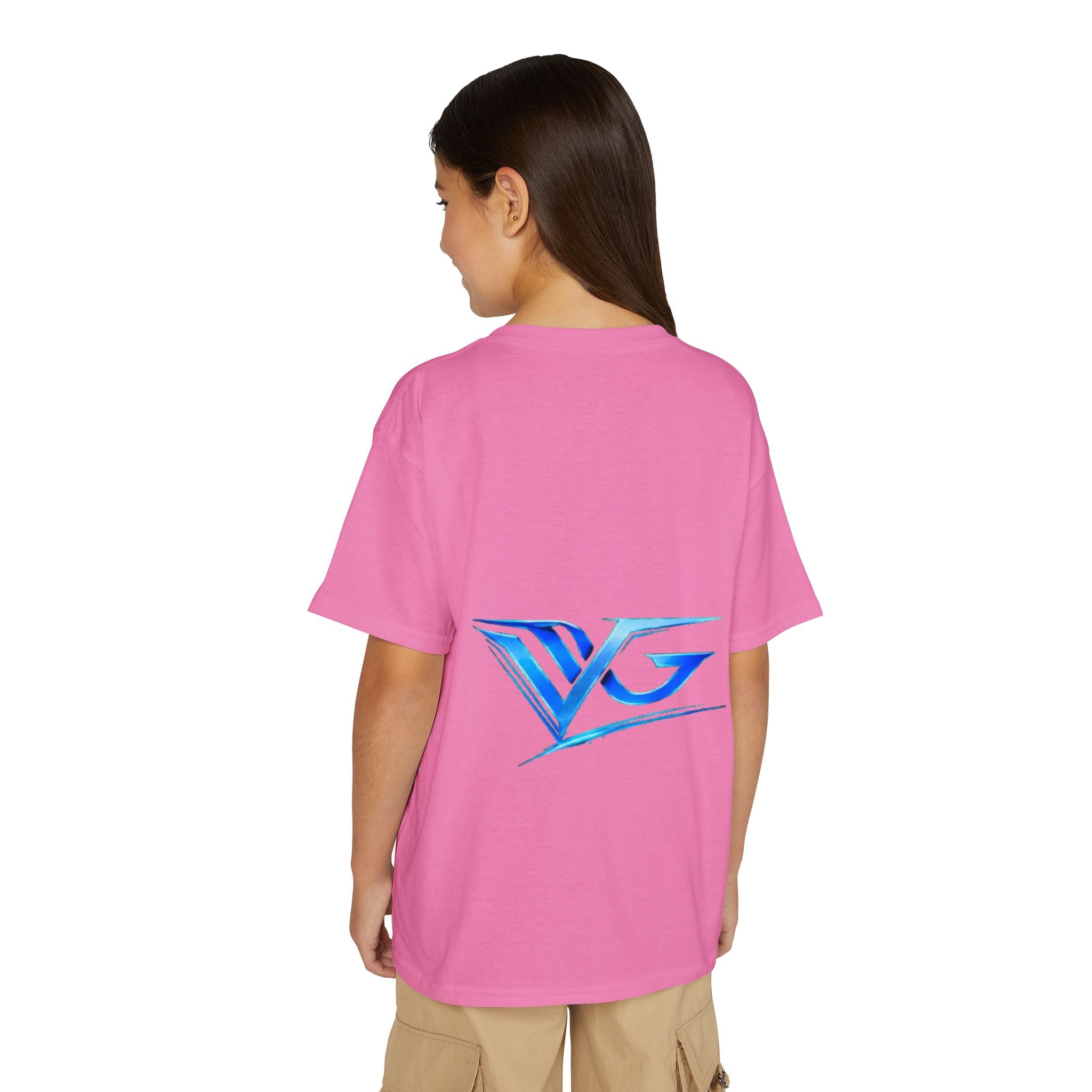 Youth T-Shirt — Blue VG Logo Graphic Performance Tee