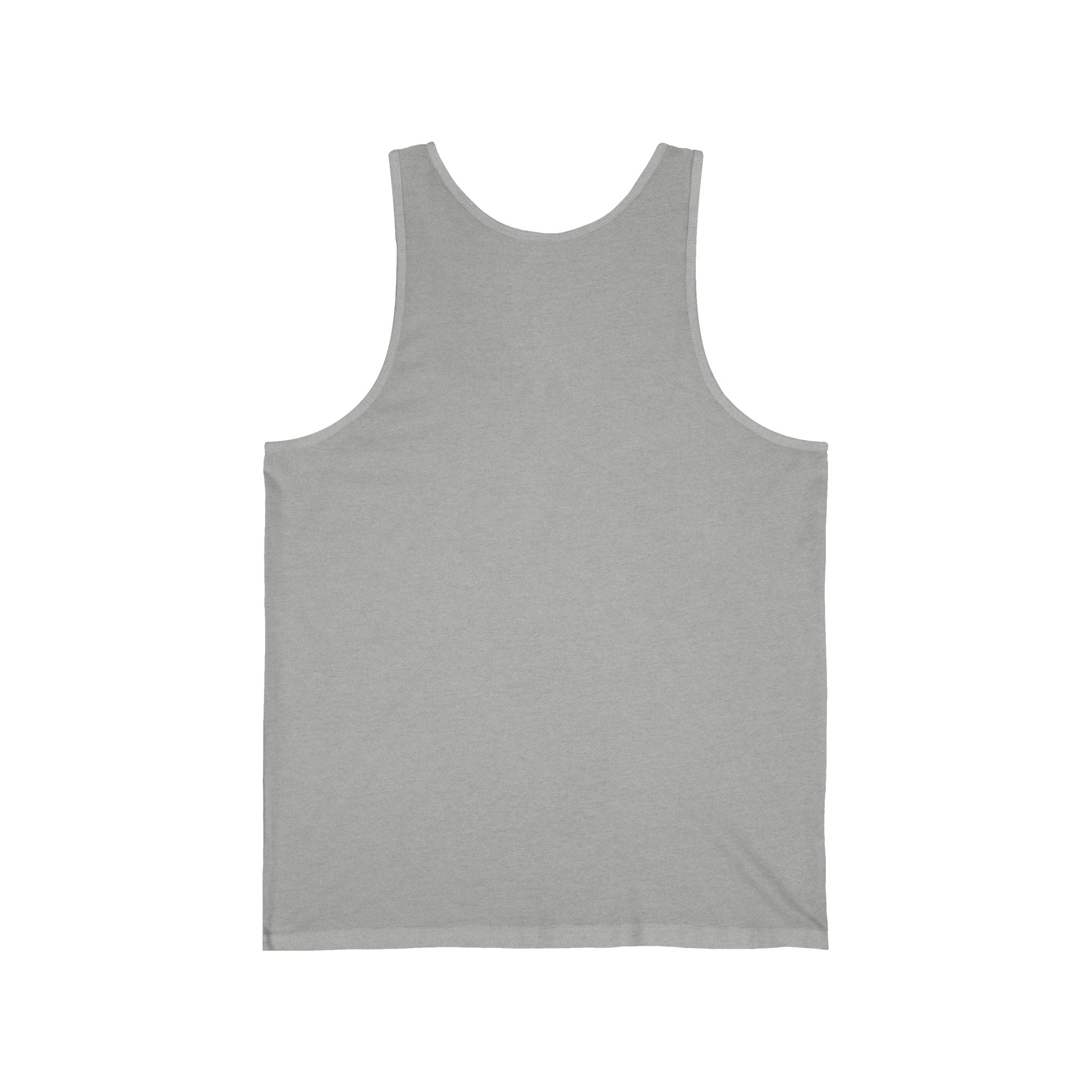 WG Monogram Tank Top — Minimal Blue Initials Casual Jersey Tank
