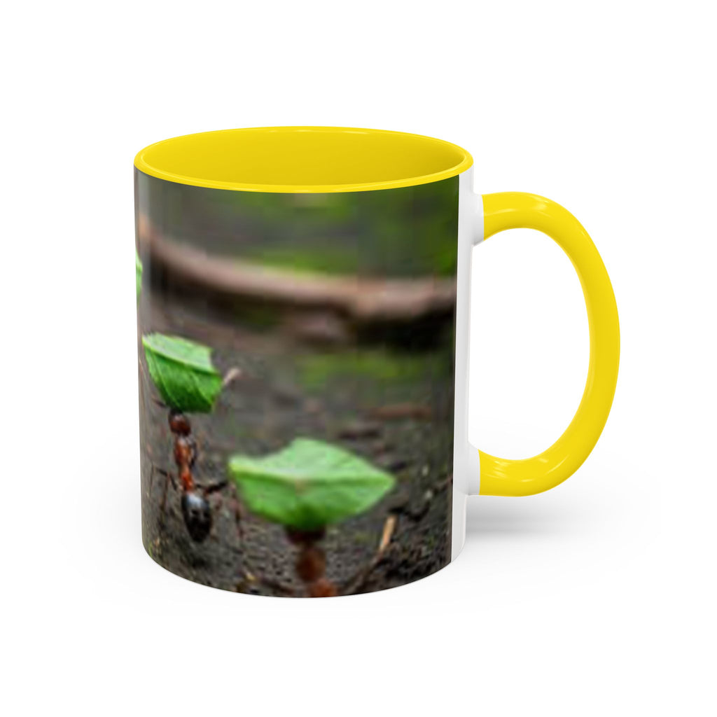 Leafcutter Ants Photo Accent Coffee Mug (11/15 oz)