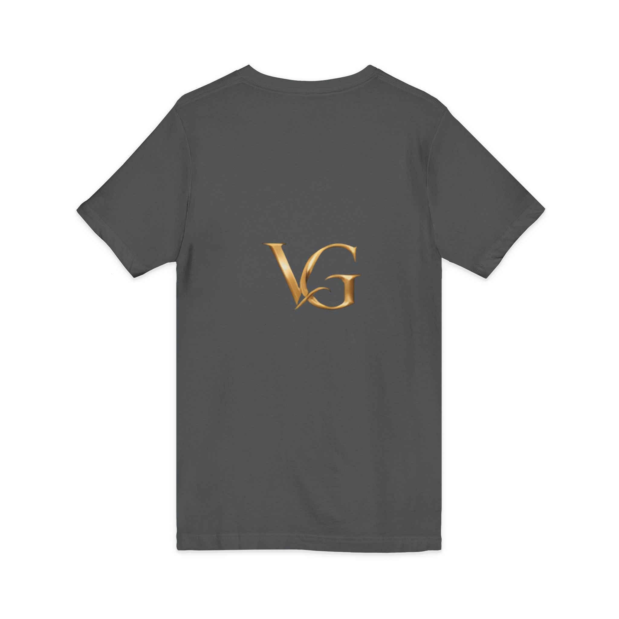 VG Gold Monogram V-Neck Tee